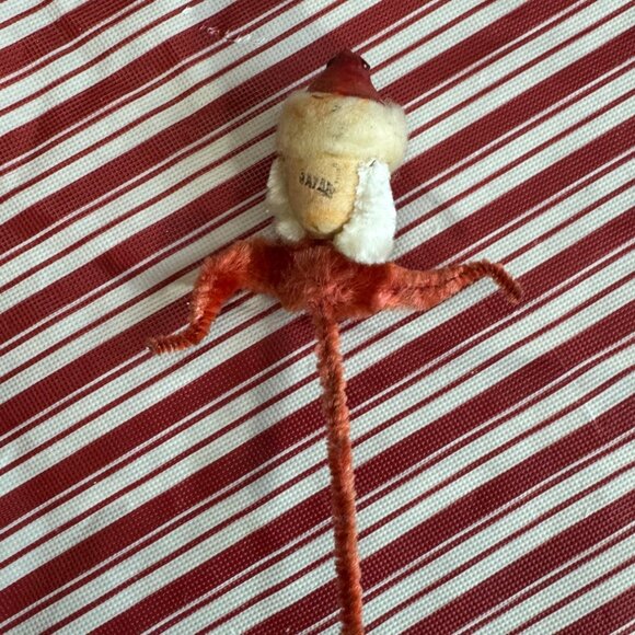 Vintage Santa Claus Pipe Cleaner Ornament 1950's - Picture 2 of 2